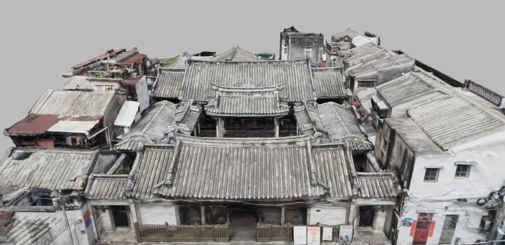 文化遗产建筑的三维重建档案示例